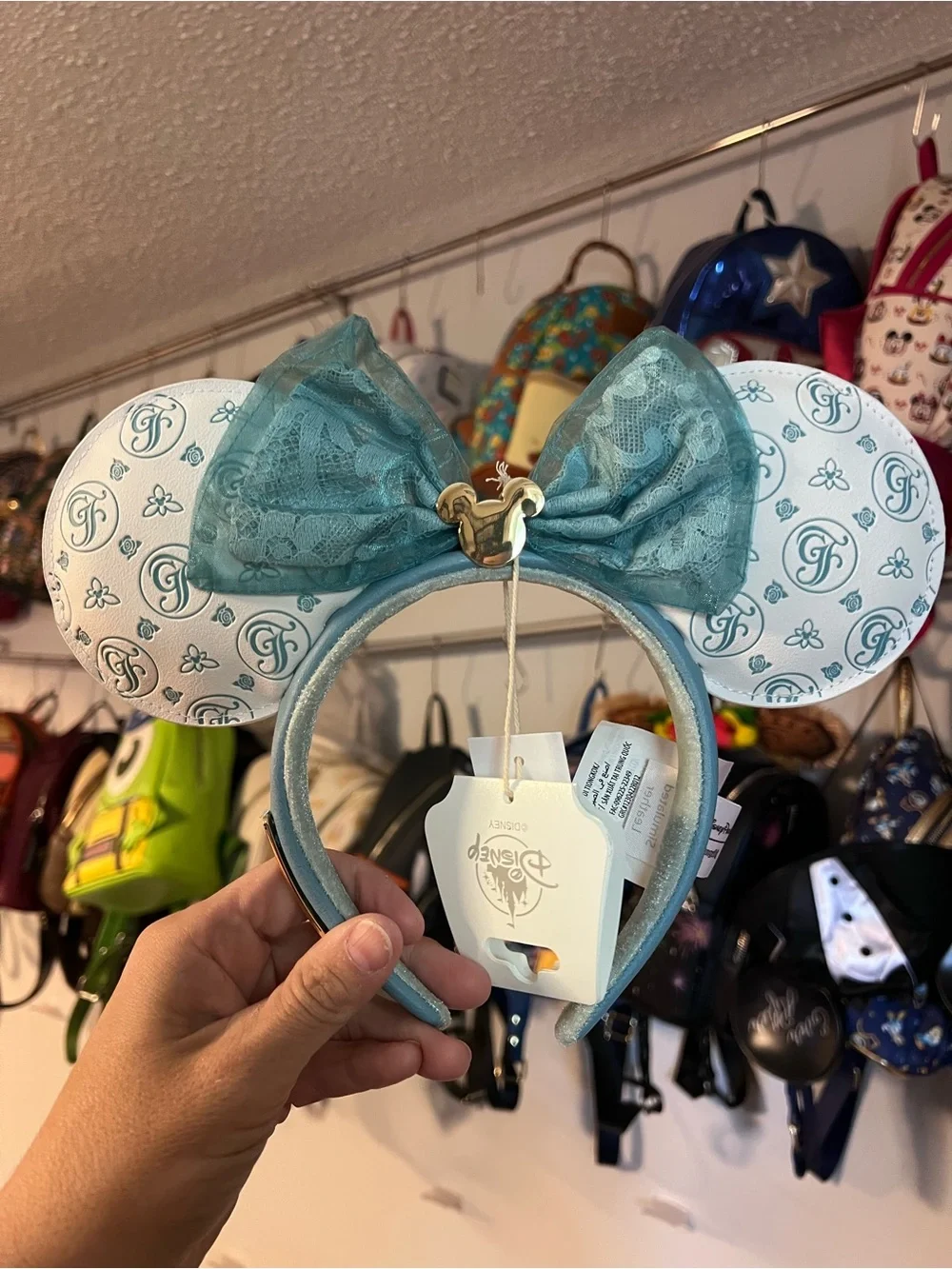Disney Parks Grand Floridian Loungefly Mini Backpack with Ears